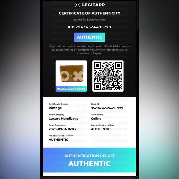 Stunning vintage CELINE Paris tan leather chain link shoulder bag purse two way - Picture 16 of 16